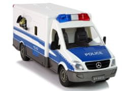 Dálkově ovládaný policejní Mercedes Sprinter Policeman Blue
