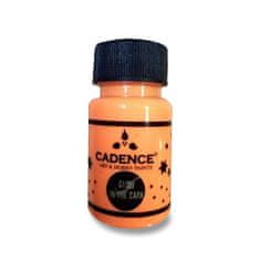 Cadence Akrylové barvy Premium 50 ml, svítící ve tmě, oranžová