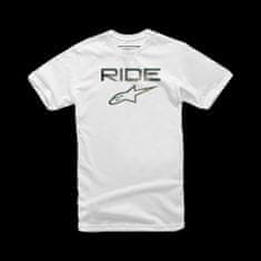 Alpinestars tričko RIDE 2.0 TEE - White-camo (Bílé), XL