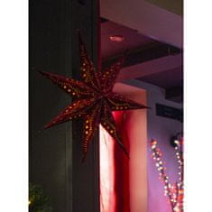 Retlux Vánoční osvětlení RXL 338 hvězda červená 10LED WW