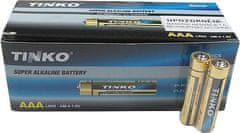 Baterie TINKO 1,5V AAA(LR03) alkalická, balení 60ks