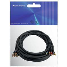 Omnitronic Snake kabel 8x RCA - 8x RCA, 15 m