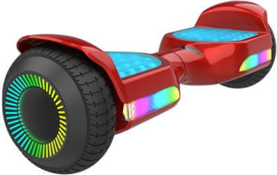 Elektrické osobné balančné vozítko Kolonožka Premium Rainbow výkonný motor gyroskop najmodernejší balančný systém veľkokapacitná batéria rýchle nabíjanie stúpanie veľký dojazd veľká rýchlosť vozítko bez riadidiel balančné vozítko veľké pneumatiky svetelné efekty