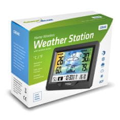 GreenBlue Barevná bezdrátová meteorologická stanice se systémem DCF GB540