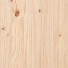 Greatstore Stojan na dřevo 33,5 x 30 x 110 cm masivní borovice