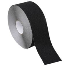 Greatstore Protiskluzová páska černá 0,1x50 m PVC