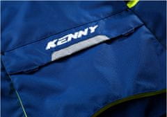 Kenny bunda TITANIUM 23 navy/neon žluto-modro-bílá XL