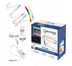 Spectrum Smart Sada: RGBW WiFi LED pás 17W 1200lm TUYA - 5m