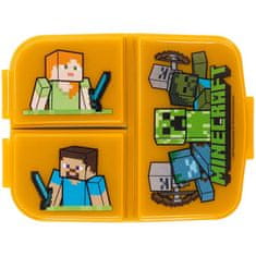 Stor Multibox na svačinu Minecraft se 3 přihrádkami