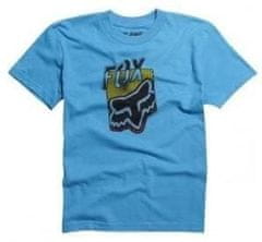 Fox Tričko FOX Junior/dětské T-Shirt Dedicate modré - velikost YL (Velikost: YXL) FX47658-029-L