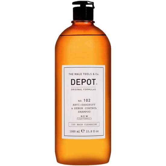 DEPOT NO. 102 Anti-Dandruff - šampon proti lupům pro muže, 1000 ml