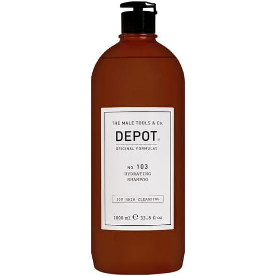 DEPOT No. 103 Hydrating - Hydratační šampon na vlasy pro muže, 1000 ml