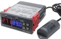 HADEX Digitální termostat a hygrostat STC-3028, napájení 230VAC