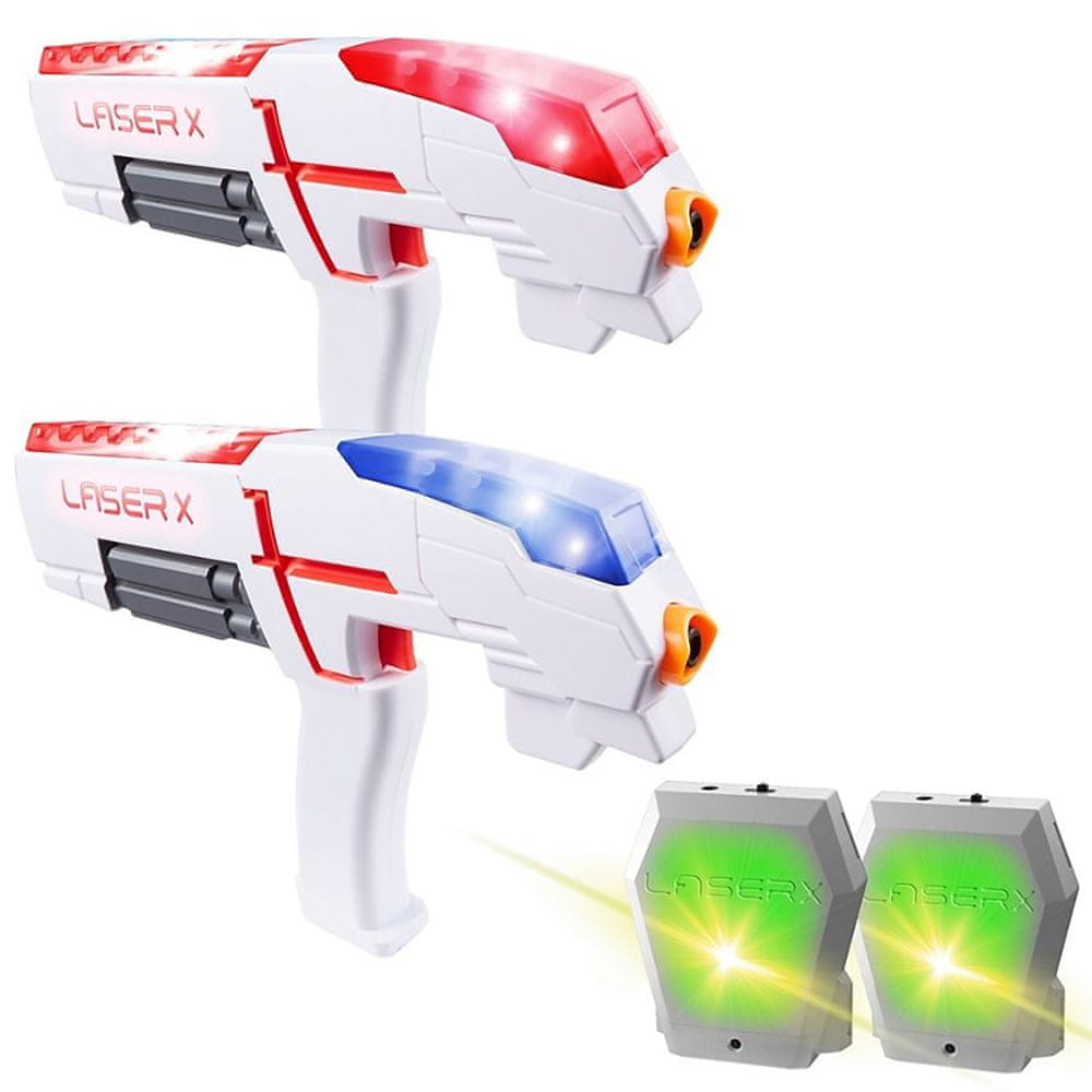 Levně Laser X Pistole na infračervené paprsky – dvojitá sada
