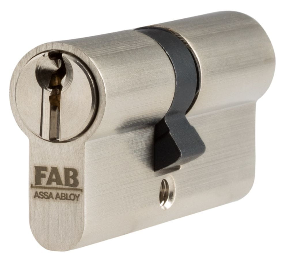 Levně FAB oboustranná cylindrická vložka stavební 30+40, 3 klíče - rozbaleno