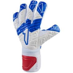 Rinat Brankářské rukavice FIERA GK SEMI bílá/modrá/červená Velikost rukavic: 9