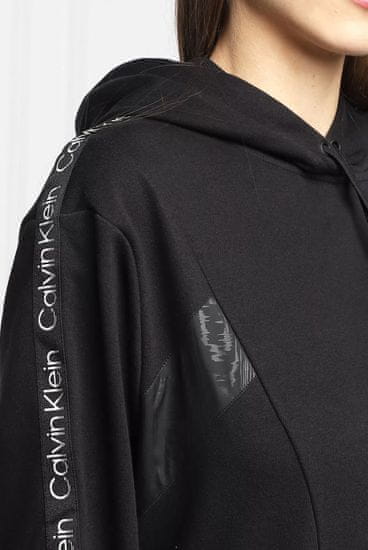 Calvin Klein dámská mikina klokanka černá s kapucí Velikost: XS