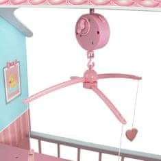 Teamson Olivia's Little World Přebalovací Stanice Pro Panenky Dětský Pokojíček Pro Panenky Hrací Set S Vysokou Židličkou Td-11460A