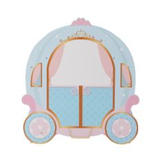 Teamson Šatní Skříň A Doplňky Pro Panenku Olivia's Little World Princess Push Along Carriage Td-12948A