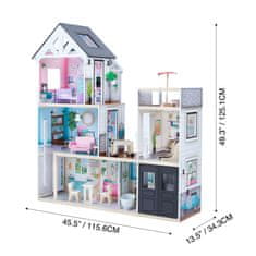 Teamson Olivia's Little World - Velký domeček pro panenky Dreamland - vícebarevný