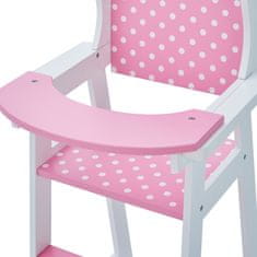 Teamson Olivia's Little World Dřevěná Židlička Pro Panenky Růžová , Nábytek Pro Dětské Panenky 18" Td-0098Ad