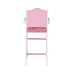Teamson Olivia's Little World Dřevěná Židlička Pro Panenky Růžová , Nábytek Pro Dětské Panenky 18" Td-0098Ad