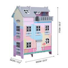 Teamson Olivia's Little World - Domeček pro panenky Dreamland 3,5" - vícebarevný