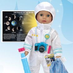 Teamson Sophia's Od 8 Dílná Sada Oblečku Astronauta A Měsíčních Doplňků Pro 18" Dětské Panenky, Oblečení A Doplňky Pro Panenky