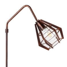 Teamson Velká Noční Stolní Lampa S Měděným Povrchem Moderní Osvětlení Vn-L00046-Eu