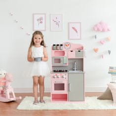 Teamson Teamson Kids - Little Chef Florence Classic Play Kitchen - růžová / šedá