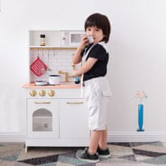 Teamson Teamson Kids - Moderní kuchyňka Little Chef Boston - bílá / dřevo