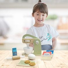 Teamson Teamson Kids - Little Chef Frankfurt Dřevěný mixér na hraní - zelený