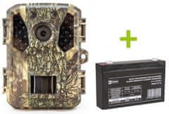 Oxe Gepard II, externí akumulátor 6V/7Ah a napájecí kabel + 32GB SD karta, 4ks baterií a doprava ZDARMA!