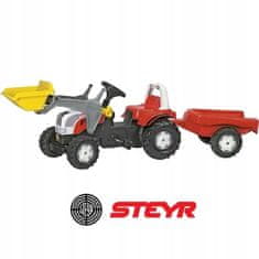 Rolly Toys Šlapací traktor Rolly Toys rollyKid STEYR červený