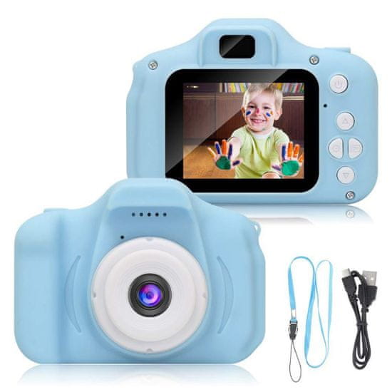 Cool Mango Dětské digitální videokamera, malý herní fotoaparát, 1080p
