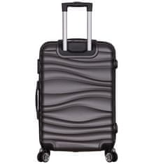 Cestovní kufr METRO LLTC1/3-M ABS - šedá
