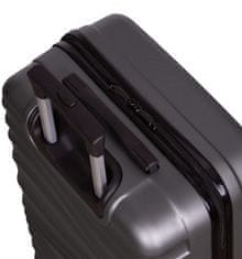 Kabinové zavazadlo METRO LLTC1/3-S ABS - šedá