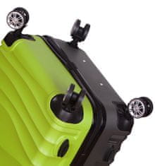 Kabinové zavazadlo METRO LLTC1/3-S ABS - zelená/šedá