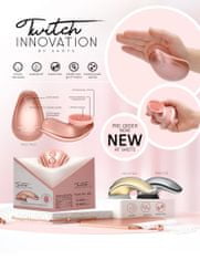 Shots Toys Shots Innovation Twitch Hands-Free Suction & Vibration Toy Gold stimulátor klitorisu