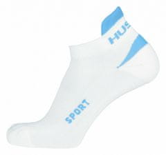 Husky Ponožky Sport bílá/modrá (Velikost: L (41-44))