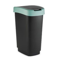 eoshop TWIST odpadkový koš 50L - krémově zelená