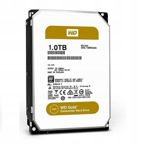 Western Digital HDD Gold WD1005FBYZ 1 TB 3,5"