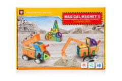 KIK Magnetické bloky MAGICAL MAGNET 162PCS 7212A