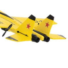 KIK KX6677 RC proudový letoun SU-35 FX820 žlutý