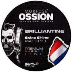 Morfose Premium Barber Line Ossion Brilliantine Extra Shine - lesklý vosk pro styling vlasů 150ml
