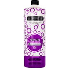 Morfose Keratin Hair Shampoo - vyhlazující a obnovující keratinový šampon pro poškozené vlasy 1000ml