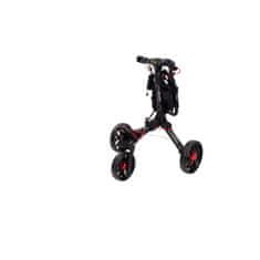 BagBoy Ruční tříkolový golfový vozík Nitron Black/Red