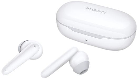 přenosná malá Bluetooth sluchátka huawei freebuds s mobilní aplikace handsfree skvělý zvuk dotykové ovládání