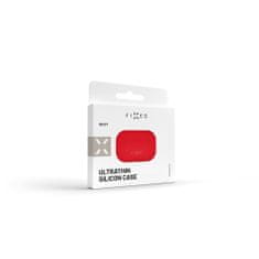 FIXED Ultratenké silikonové pouzdro Silky pro Apple AirPods Pro 2 FIXSIL-999-RD, červené