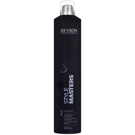 Revlon Style Masters Modular Medium Hold Hairspray - rychleschnoucí lak na vlasy se střední fixací, 500 ml